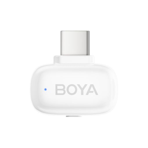 Εικόνα της Boya Mini USB-C & Lightning 2mics & Charging Box White