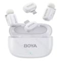 Εικόνα της Boya Mini USB-C & Lightning 2mics & Charging Box White