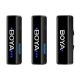 Εικόνα της Boya Boyalink V2 USB-C/ Lightning/ 3.5mm TRS & Charging Case Black