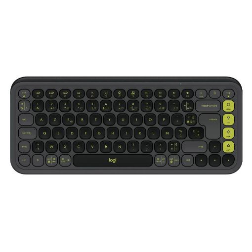 Εικόνα της Πληκτρολόγιο Logitech Pop Icon Keys Bluetooth Graphite/Green 920-013071
