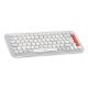 Εικόνα της Πληκτρολόγιο Logitech Pop Icon Keys Bluetooth Off White/Orange 920-013072