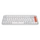 Εικόνα της Πληκτρολόγιο Logitech Pop Icon Keys Bluetooth Off White/Orange 920-013072