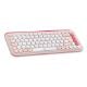 Εικόνα της Πληκτρολόγιο Logitech Pop Icon Keys Bluetooth Rose/Off White 920-013073