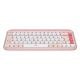 Εικόνα της Πληκτρολόγιο Logitech Pop Icon Keys Bluetooth Rose/Off White 920-013073