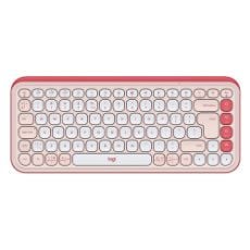 Εικόνα της Πληκτρολόγιο Logitech Pop Icon Keys Bluetooth Rose/Off White 920-013073