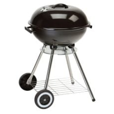 Εικόνα της Ψησταριά Κάρβουνου Estia Terra BBQ με Καπάκι & Ρόδες 44cm Black 05-18771