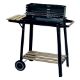 Εικόνα της Ψησταριά Κάρβουνου Estia Twin BBQ με Ρόδες Black 05-23317