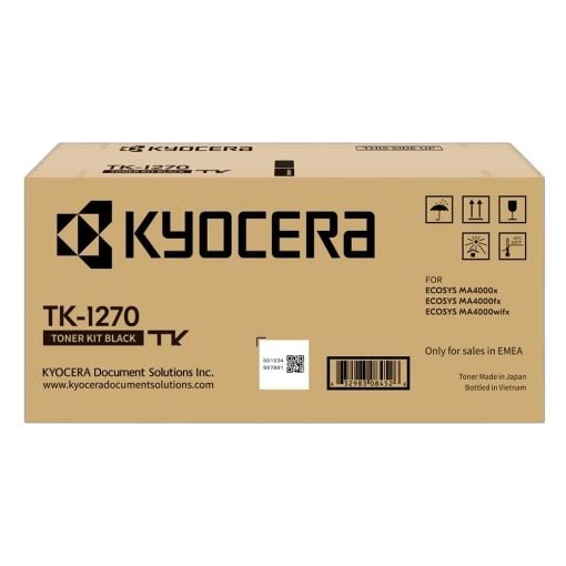 Εικόνα της Toner Kyocera TK-1270 Black 1T0C140NL0