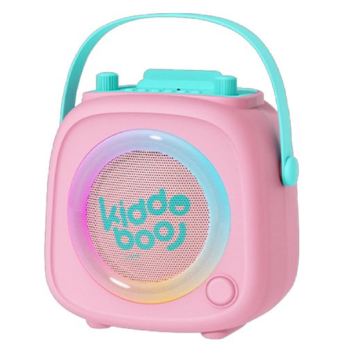 Εικόνα της Ηχείο Kiddoboo KidsVoice Bluetooth Κaraoke Speaker & Mic Pink KB23028PNK