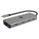 Εικόνα της Docking Station RaidSonic Icy Box 9-in-1 USB-C Gray IB-DK4012-CPD