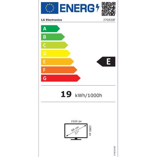 Εικόνα της Οθόνη LG UltraGear 27GS50F-B 27" VA Full HD 180Hz HDR