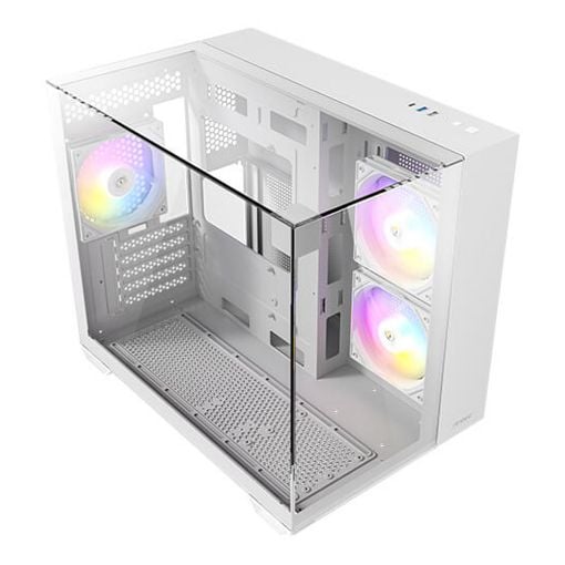 Εικόνα της Antec CX600M Trio ARGB Tempered Glass White