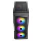 Εικόνα της Antec ΑΧ61 Elite ARGB Tempered Glass Black