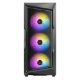 Εικόνα της Antec ΑΧ61 Elite ARGB Tempered Glass Black