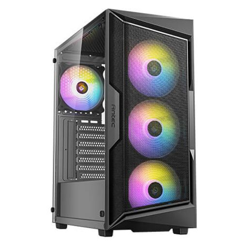 Εικόνα της Antec ΑΧ61 Elite ARGB Tempered Glass Black