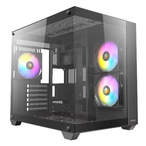 Εικόνα της Antec CX800 ARGB Tempered Glass Black