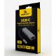 Εικόνα της Adapter Cablexpert USB-C Gigabit Network with 3-Port USB Hub Grey A-CMU3-LAN-01