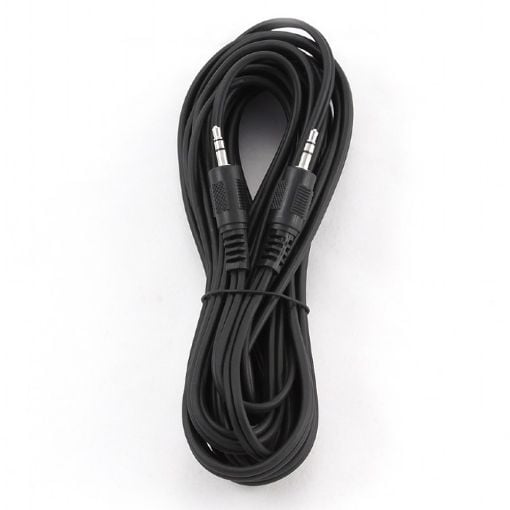 Εικόνα της Καλώδιο Cablexpert Audio 3.5mm Male to 3.5mm Male 5m Μαύρο CCA-404-5M
