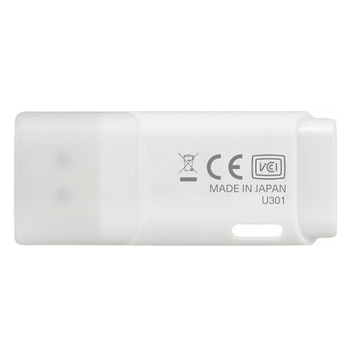 Εικόνα της Kioxia TransMemory U301 USB Flash Drive 128GB White LU301W128GG4
