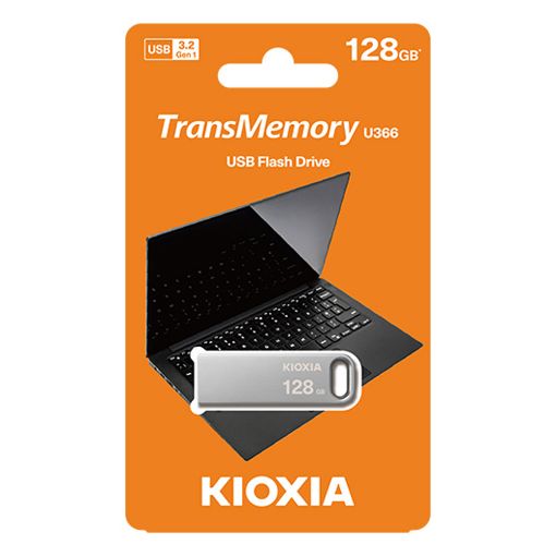 Εικόνα της Kioxia TransMemory U366 USB Flash Drive 128GB White LU366S128GG4