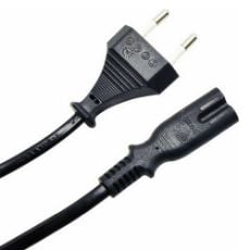 Εικόνα της Powertech Καλώδιο Τροφοδοσίας IEC C7 1.5m Black CAB-P021