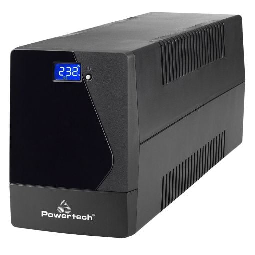 Εικόνα της UPS Powertech PT-1800LCD Line Interactive 1800VA Schuko