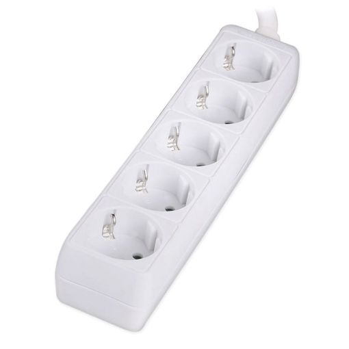 Εικόνα της Πολύπριζο Powertech PT-869 5 Θέσεων 1.5m White