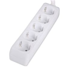 Εικόνα της Πολύπριζο Powertech PT-871 5 Θέσεων 3m White