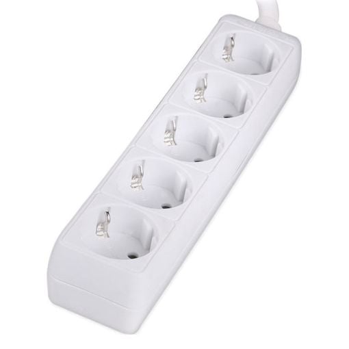 Εικόνα της Πολύπριζο Powertech PT-871 5 Θέσεων 3m White