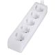 Εικόνα της Πολύπριζο Powertech PT-871 5 Θέσεων 3m White