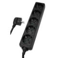 Εικόνα της Πολύπριζο Powertech PT-870 5 Θέσεων 1.5m Black