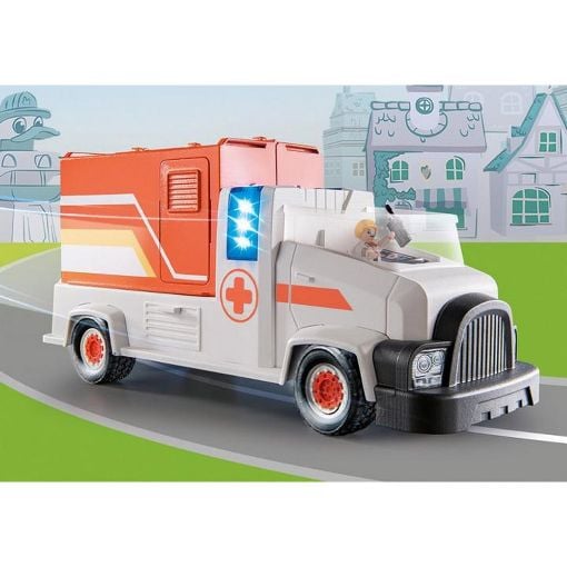 Εικόνα της Playmobil Duck On Call - Ασθενοφόρο 70913