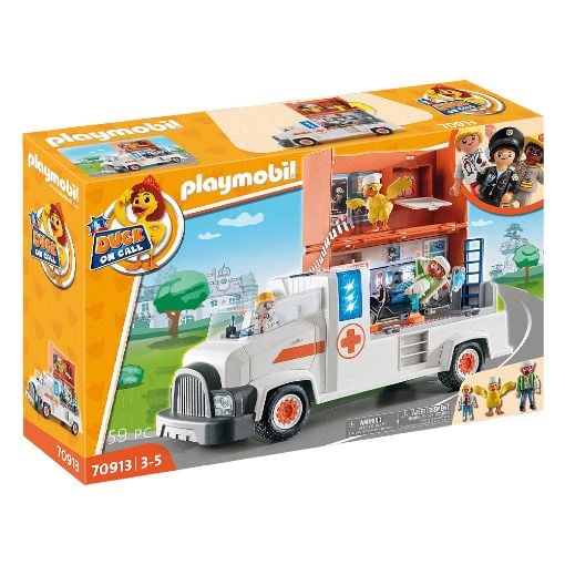 Εικόνα της Playmobil Duck On Call - Ασθενοφόρο 70913