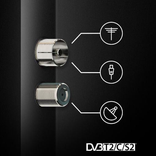 Εικόνα της Τηλεόραση Thomson 55UG4S14 55" Smart 4K UHD Google TV HDR10