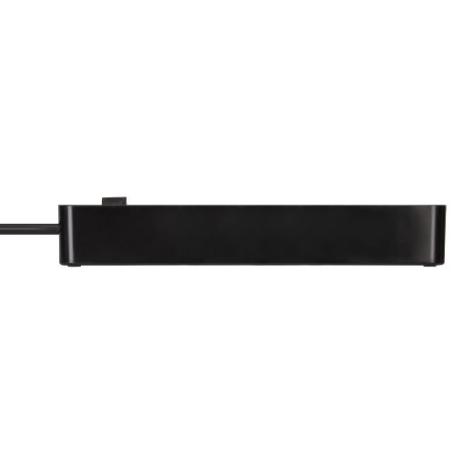 Εικόνα της Πολύπριζο Brennenstuhl Ecolor 4 Θέσεων & USB με Διακόπτη 1.5m Black 1153240006