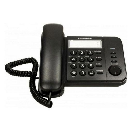 Εικόνα της Ενσύρματο Τηλέφωνο Panasonic Phone KX-TS520EX2B Black