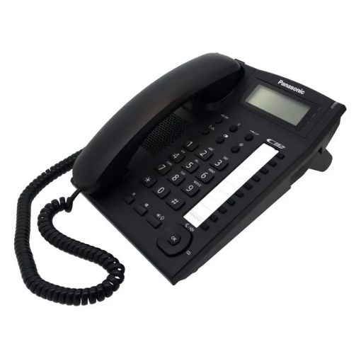 Εικόνα της Ενσύρματο Τηλέφωνο Panasonic KX-TS880EXB Black