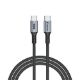 Εικόνα της Καλώδιο Verbatim Sync & Charge USB-C to USB-C 60W 1.2m Black 31845