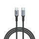 Εικόνα της Καλώδιο Verbatim Sync & Charge USB-C to USB-C 100W 1.2m Black 31846