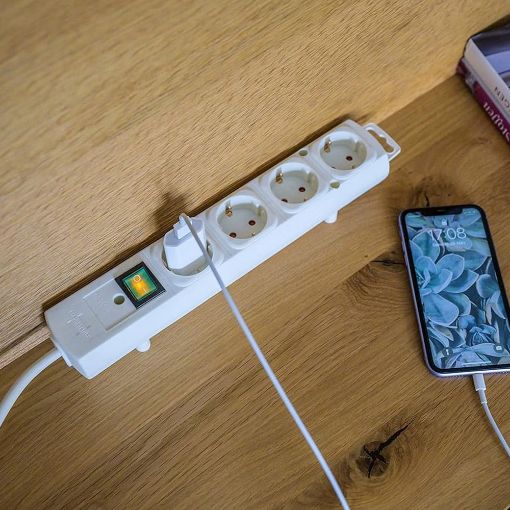 Εικόνα της Πολύπριζο Brennenstuhl Comfort-Line Plus 4 Θέσεων με Διακόπτη 2m White 1153120100