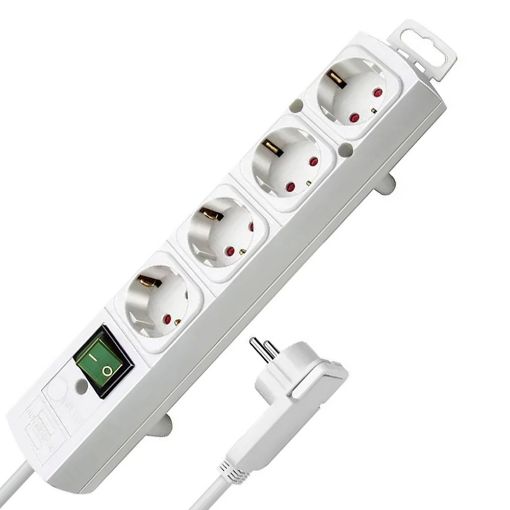 Εικόνα της Πολύπριζο Brennenstuhl Comfort-Line Plus 4 Θέσεων με Διακόπτη 2m White 1153120100