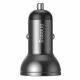 Εικόνα της Φορτιστής Αυτοκινήτου Baseus Digital Display Dual USB 4.8A Grey CCBX-0G