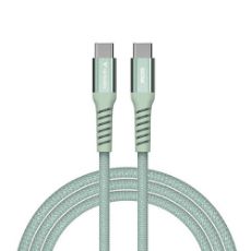 Εικόνα της Καλώδιο Verbatim Sync & Charge USB-C to USB-C 60W Magnetic 1.2m Green 31864