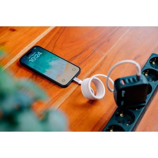 Εικόνα της Καλώδιο Verbatim Sync & Charge USB-C to USB-C 60W Magnetic 1.2m Grey 31850