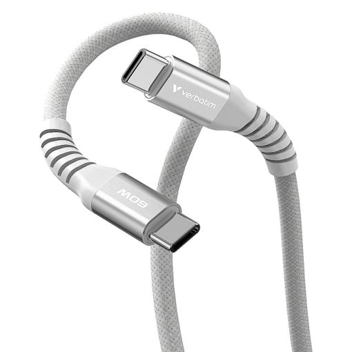 Εικόνα της Καλώδιο Verbatim Sync & Charge USB-C to USB-C 60W Magnetic 1.2m Grey 31850