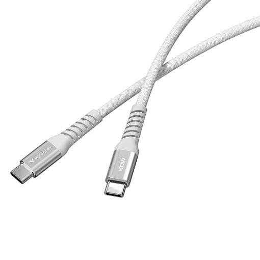 Εικόνα της Καλώδιο Verbatim Sync & Charge USB-C to USB-C 60W Magnetic 1.2m Grey 31850