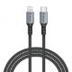 Εικόνα της Καλώδιο Verbatim Sync & Charge USB-C to Lightning 60W 1.2m Black 31844