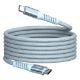 Εικόνα της Καλώδιο Verbatim Sync & Charge USB-C to USB-C 60W Magnetic 1.2m Blue 31852