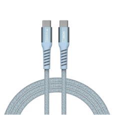 Εικόνα της Καλώδιο Verbatim Sync & Charge USB-C to USB-C 60W Magnetic 1.2m Blue 31852