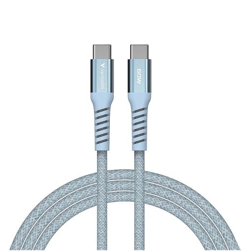 Εικόνα της Καλώδιο Verbatim Sync & Charge USB-C to USB-C 60W Magnetic 1.2m Blue 31852